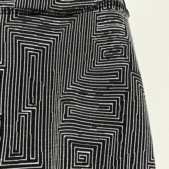 Lululemon Womens Wunder Under Crop III Jaquard Leggings Sz 10 Black Gym Fitness - Picture 3 of 6